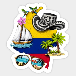 Colombia Sticker